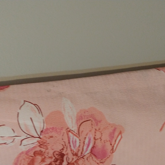 Vintage Sheer Pink floral dress - Picture 5 of 5